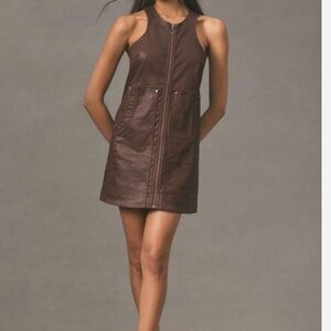 Pilcro | Dresses | Anthropologie Pilcro Vneck Ruffle Linen Mini Dress |  Poshmark